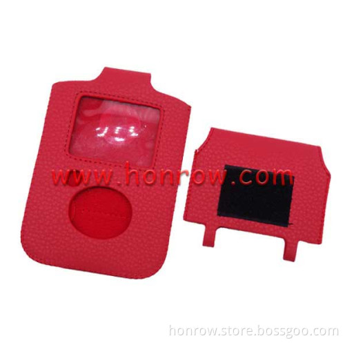 2017 new products--Leather Case for Handy Baby(red)